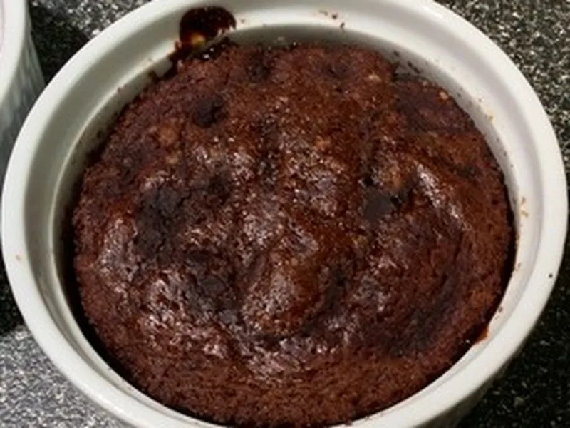 Individual Chocolate Pudding Cake for 2