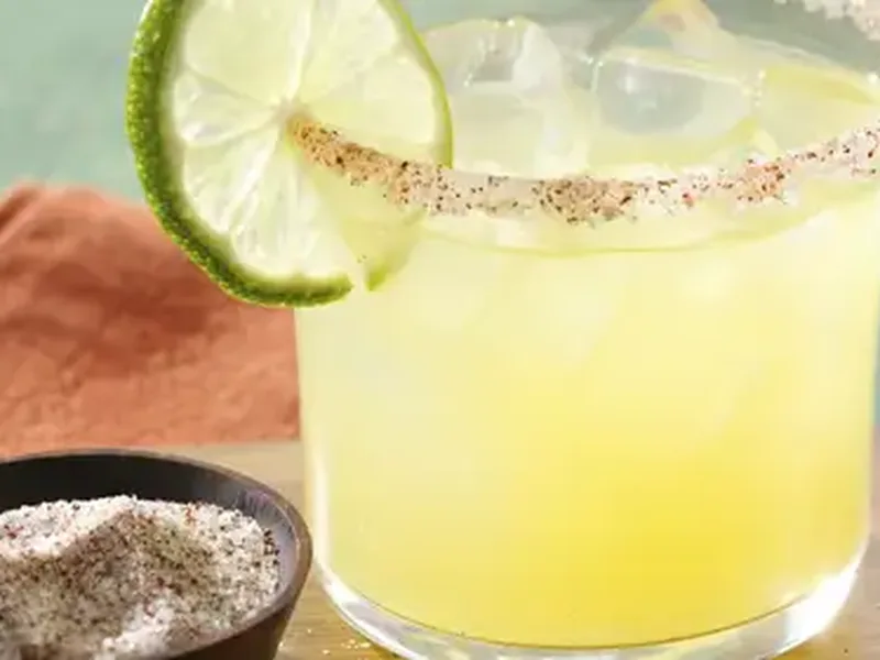 Citrus Margarita with Smoky Chile Salt and Fresh Juices