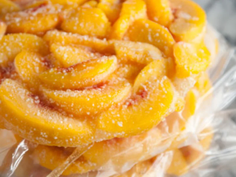 Frozen Peach Pie Filling for Year-Round Baking