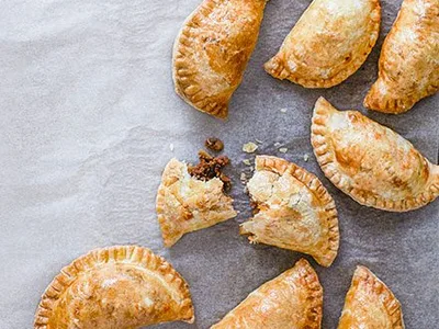 Beef and Chorizo Empanadas with Smoked Paprika
