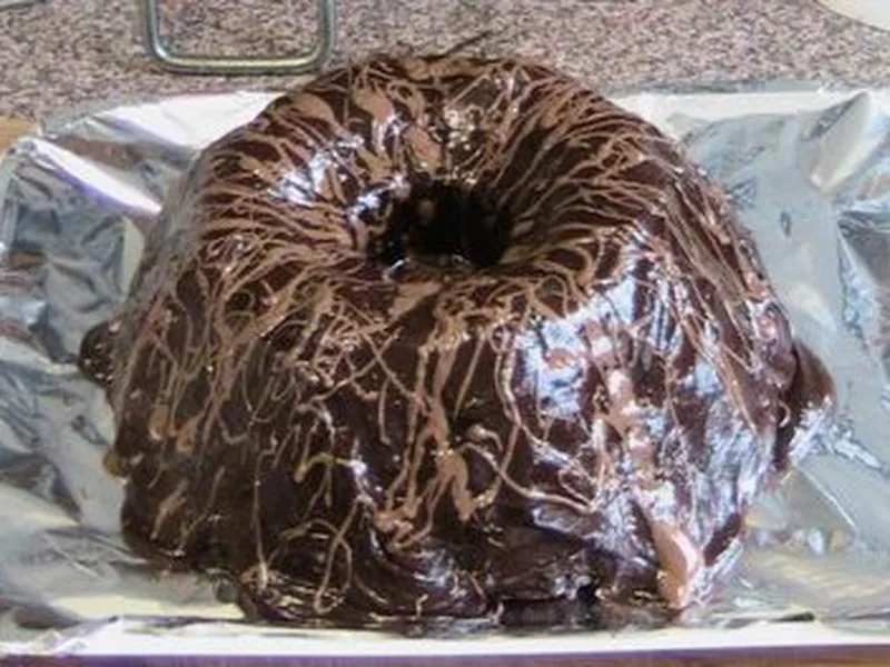 Ultimate Evil Chocolate Mud Cake with Ganache