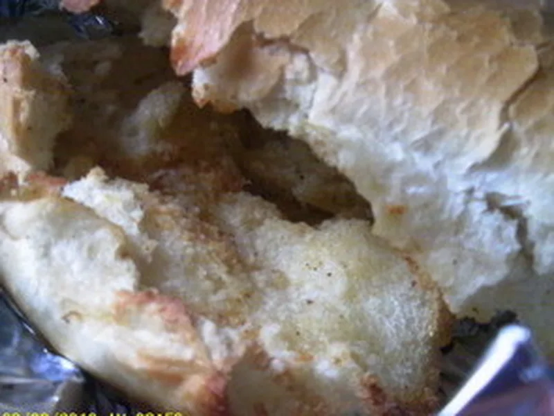 Garlic Parmesan Bread with Soft Butter