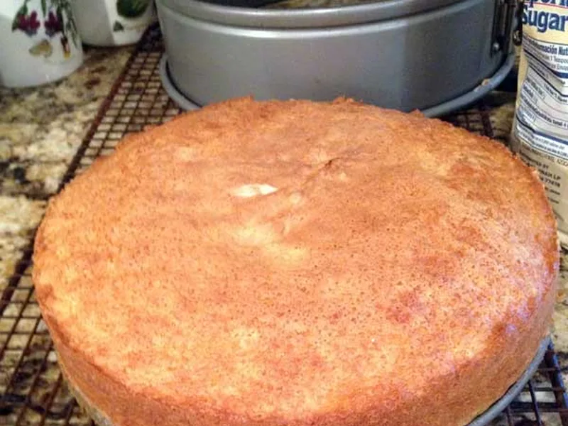 Bev's Hot Milk Sponge Cake - Light Airy Layer Cake Recipe