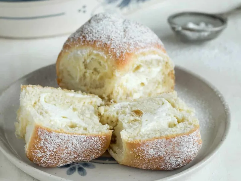 Czech Buchty: Yeast Buns with Rum Glaze