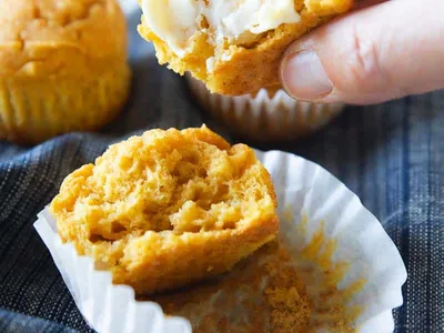 Gluten-Free Pumpkin Apple Muffins with Applesauce