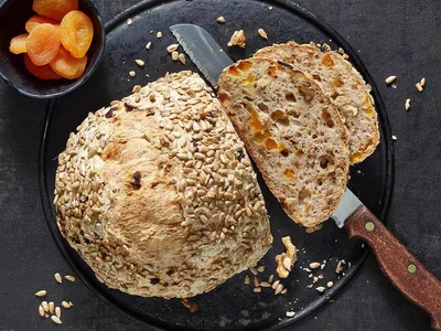 Gluten-Free Apricot Bread with Psyllium