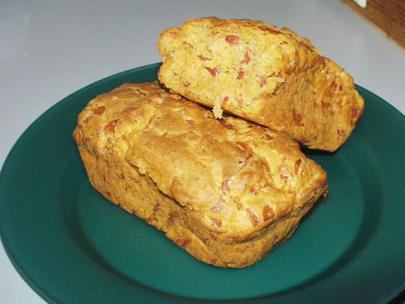 Savory Tomato-Cheddar Quick Bread