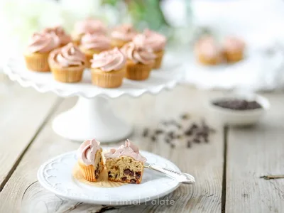 Grain-Free Chocolate Chip Mini Cupcakes