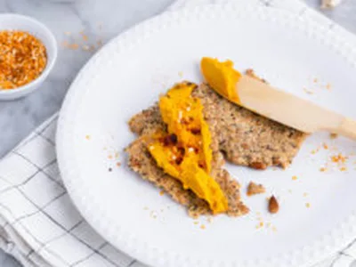 Pumpkin Spread with Spicy Gomasio