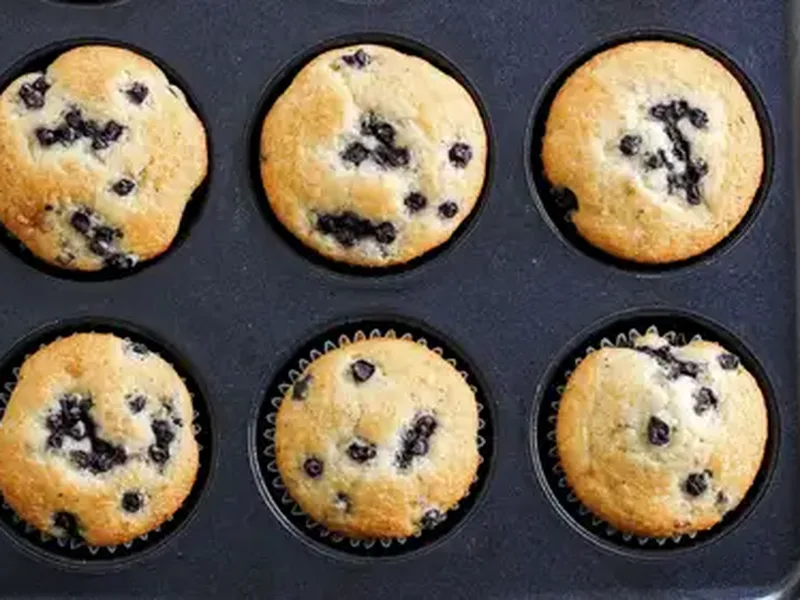 Easy Betty Crocker Blueberry Almond Muffins