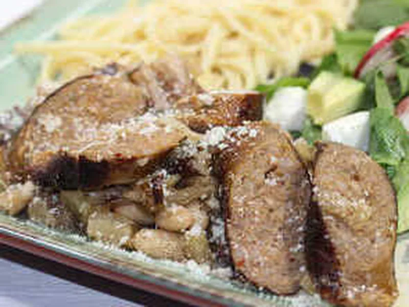 Braised Fennel & Sausage with Cannellini Beans