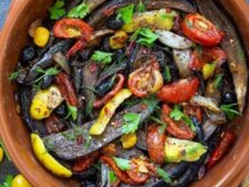 Meltingly Tender Moroccan Eggplant with Ras El Hanout