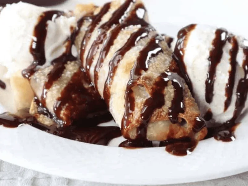 Air Fryer Cookie Dough Egg Rolls - Crispy Sweet Treats