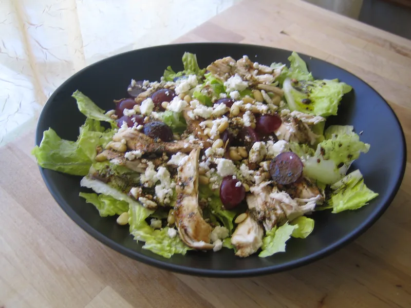 Grilled Chicken Salad with Balsamic Dressing