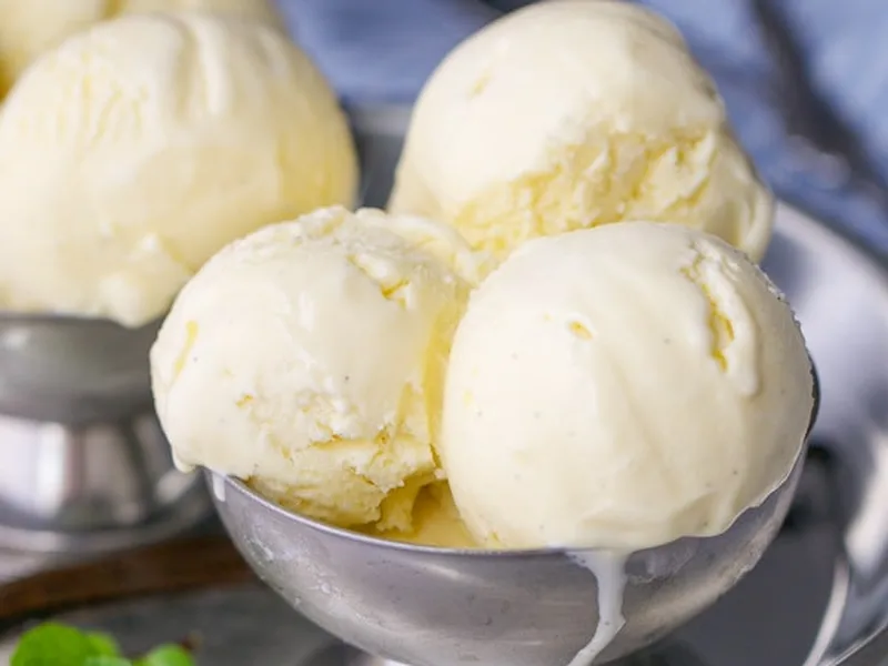 Best Homemade Vanilla Bean Ice Cream with Fresh Custard Base