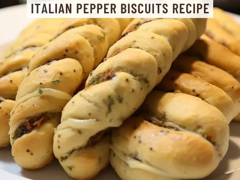 Italian Black Pepper Biscuits - Crispy Savory Cookies