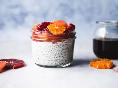 Make-Ahead Winter Citrus Coconut Chia Pudding
