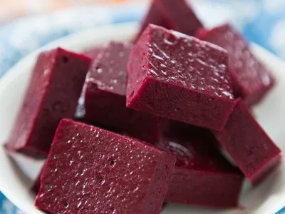 Beef Gelatin Blueberry Gummies with Lemon