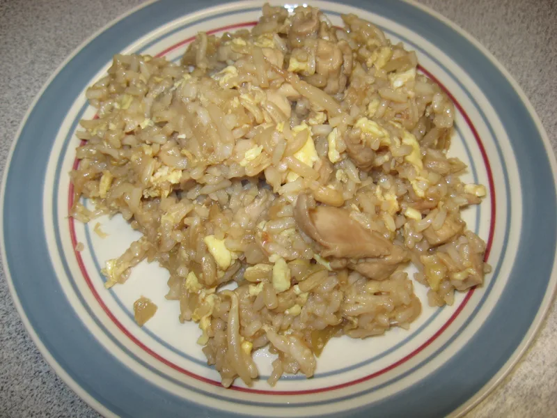 Kylie's Chicken Fried Rice with Egg