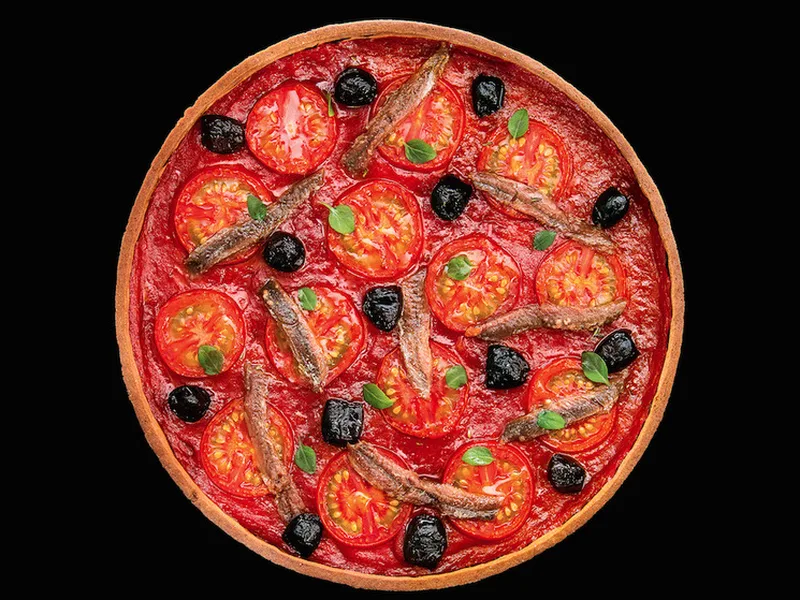 French Tomato Anchovy Tart with Homemade Pâte Brisée