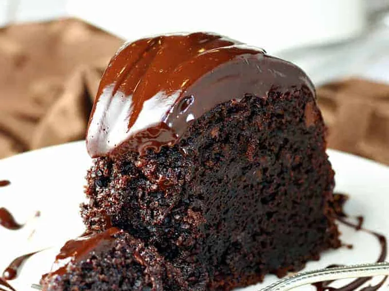 Rich Chocolate Fudge Bundt Cake with Chocolate Chips