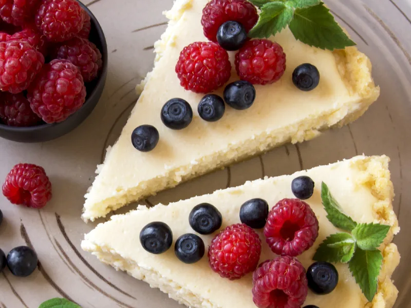 Weight Watchers Berry Cheesecake Pie with Ricotta