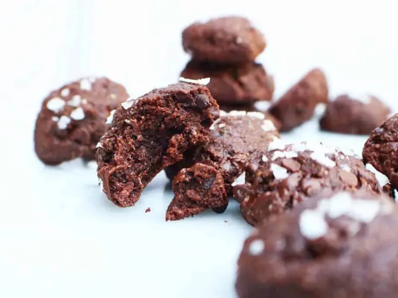 20-Minute Almond Flour Double Chocolate Chip Cookies