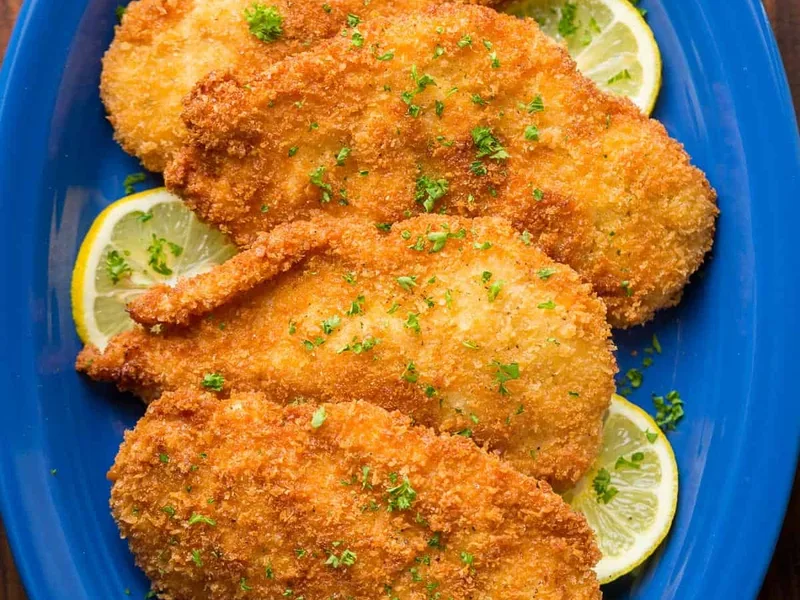 Pan-Fried Chicken Kiev with Herb Butter