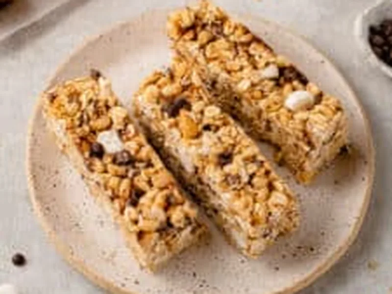 Chewy Vegan S'mores Granola Bars with Sprouted Oats
