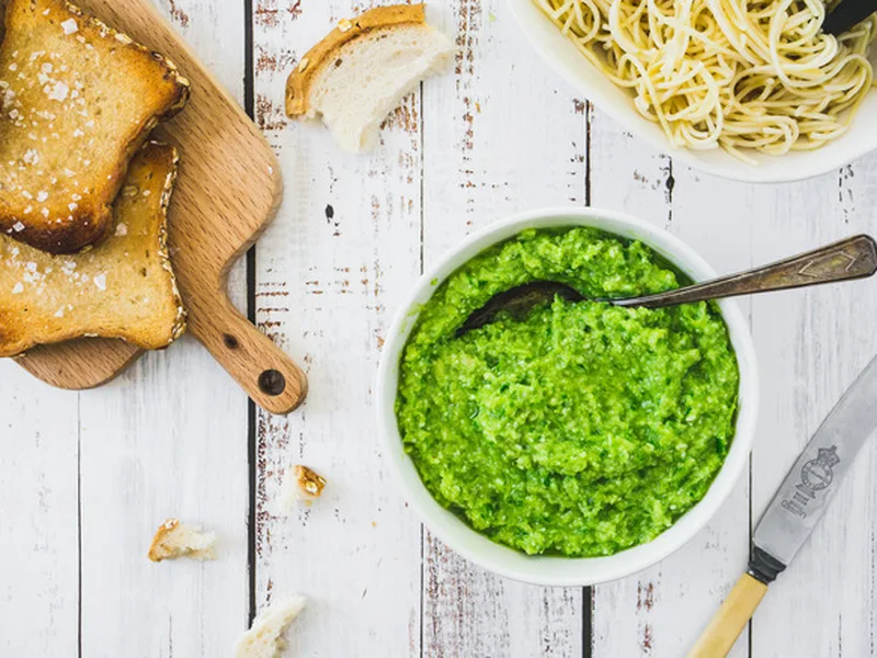 Easy Garlic Scape Pesto Recipe