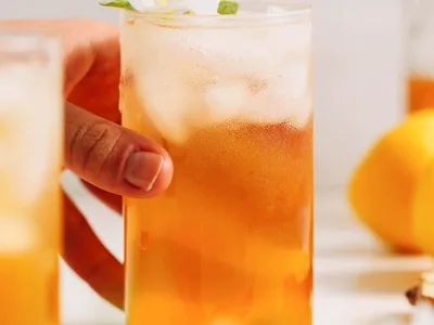 Lemon Ginger Jasmine Iced Tea