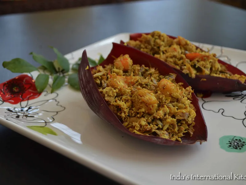 Banana Blossom Thoran: Coconut Stir-Fry