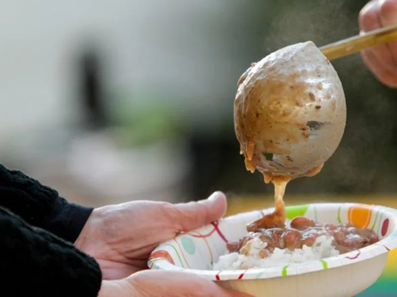Large Batch Red Beans and Rice with Andouille Sausage