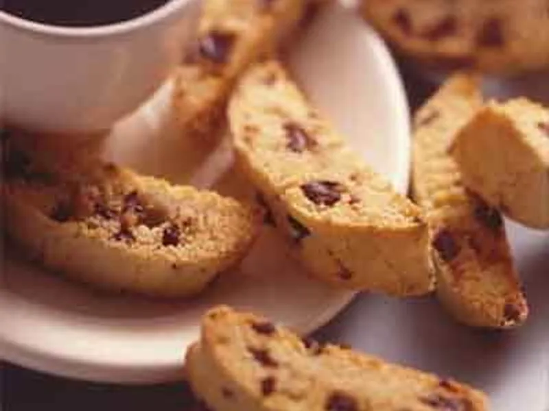 Chocolate-Cherry Biscotti: Twice-Baked Italian Cookies