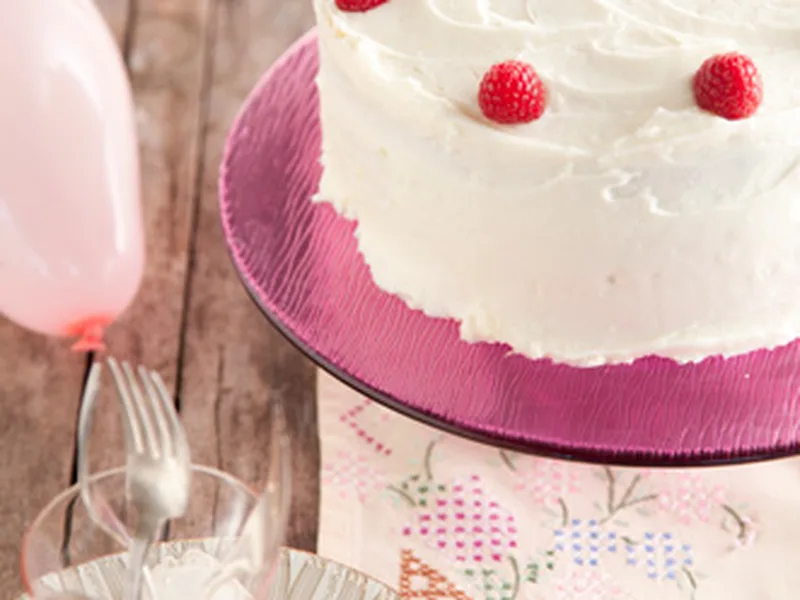 Ooey Gooey Butter Layer Cake with Orange Cream Filling