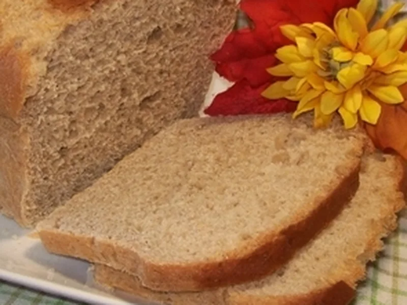 Honey Oatmeal Bread Machine Loaf