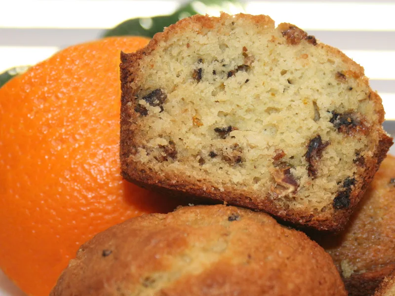 Fig and Orange Yogurt Muffins