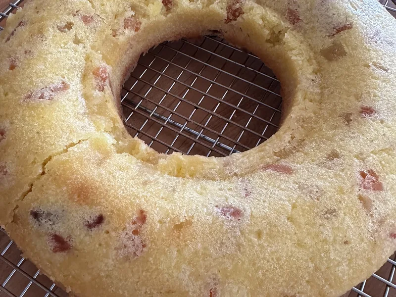 Torta Donizetti - Italian Apricot Pineapple Cake from Bergamo