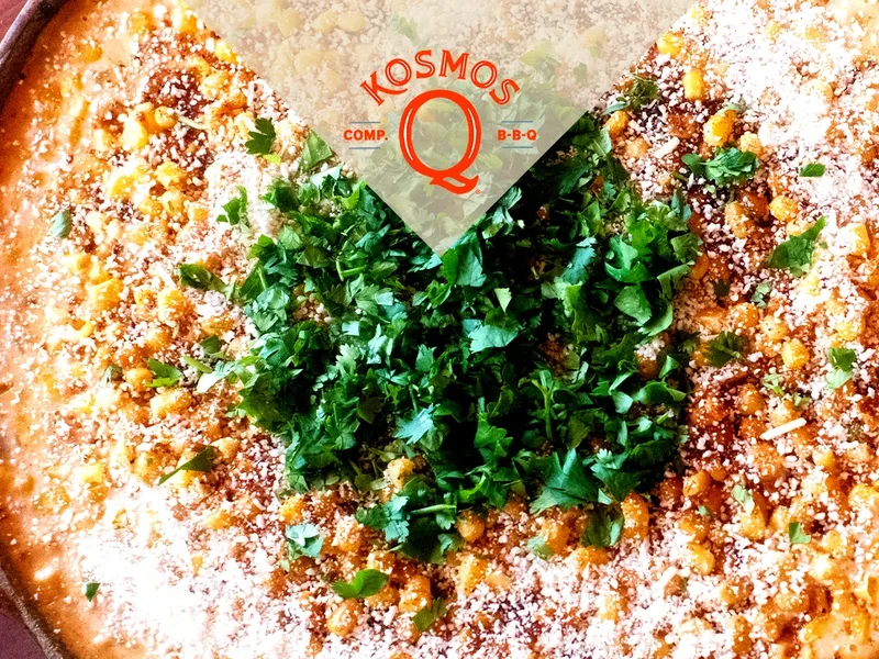 Smoked Queso Dip with Mexican Street Corn
