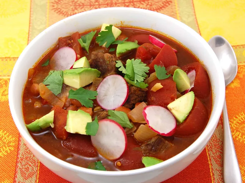 Beer-Braised Beef and Pinto Bean Chili