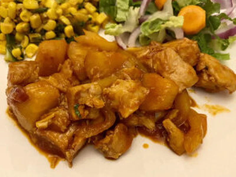 10-Minute Polynesian Chicken Stir-Fry