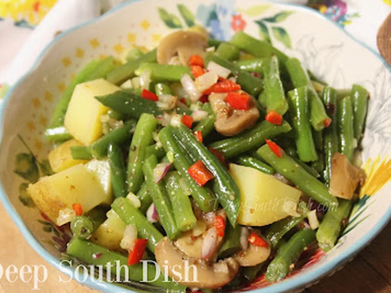 Creole Green Bean and Potato Salad