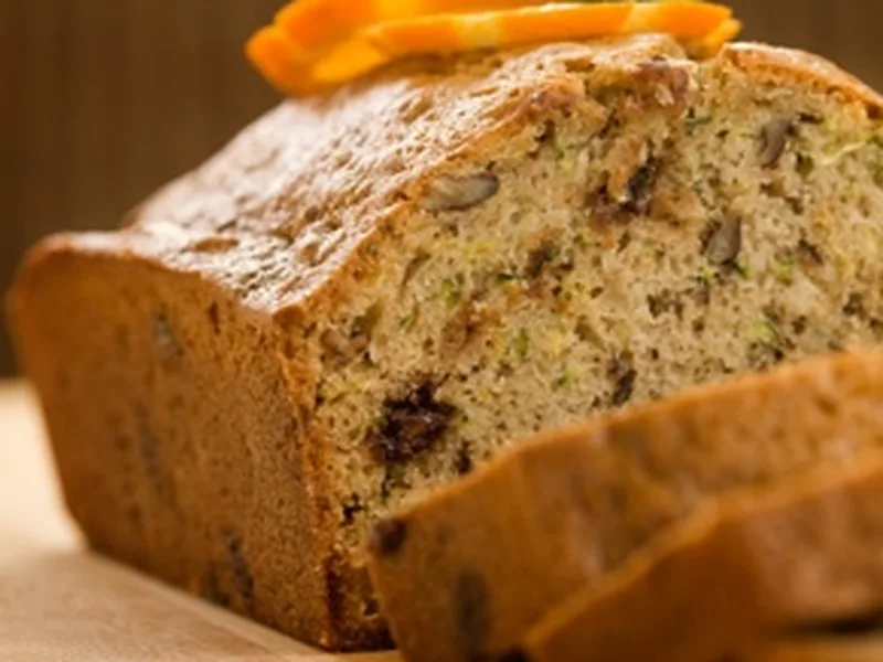 Lighter Greek Yogurt Chocolate Chip Zucchini Bread