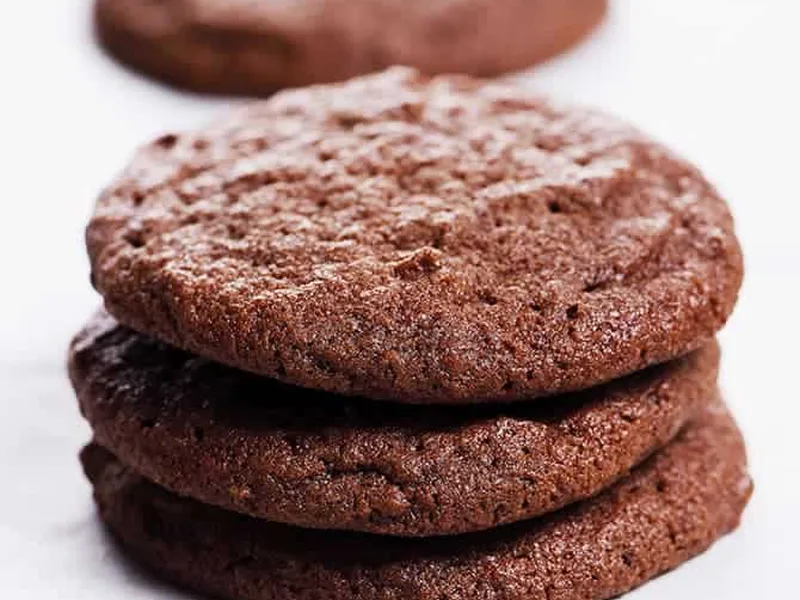 Soft Chocolate Sugar Cookies with Rich Cocoa Flavor