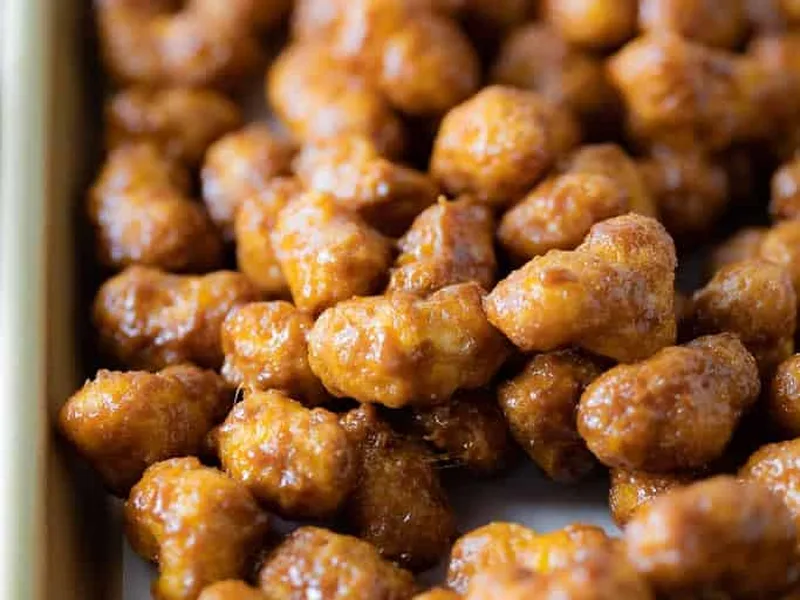 Caramel Puff Corn Recipe - Sweet Crunchy Snack