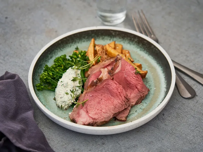 Danish Veal Tenderloin with Gribiche Sauce