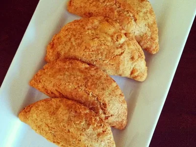 Crispy Fried Almond Pastries with Cardamom