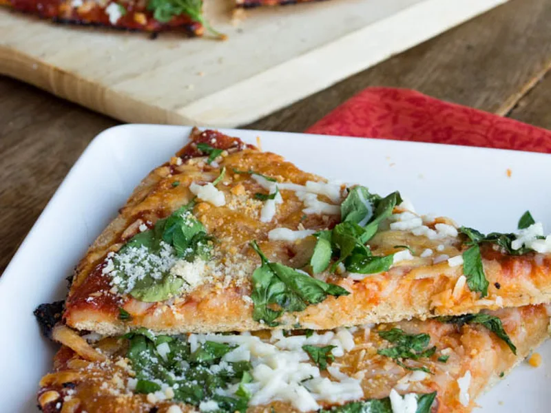 Whole Wheat Thin Crust Pizza Dough with Active Yeast