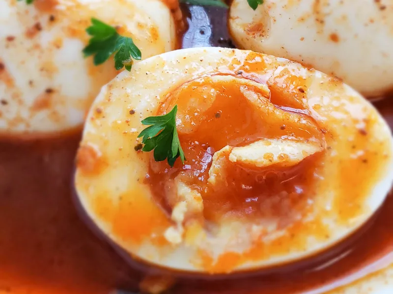 Buttery Old Bay Egg Boil Sauce