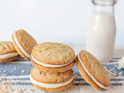 Copycat Girl Scout Do-Si-Dos Peanut Butter Sandwich Cookies